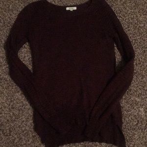 Maroon sweater
